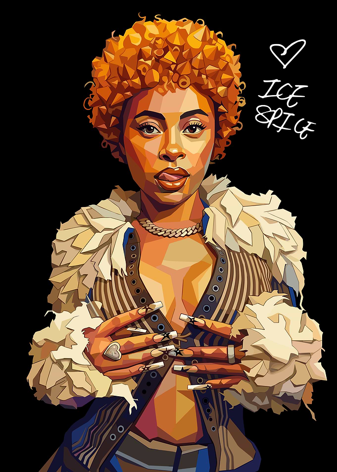 Ice Spice Portrait