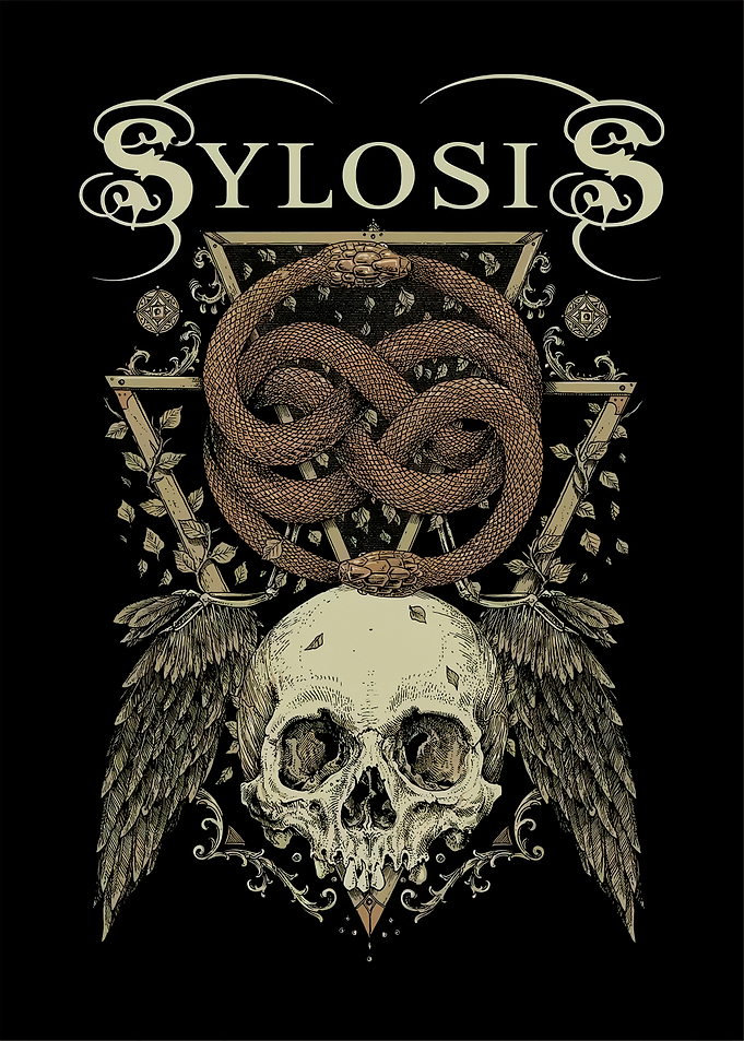 Sylosis Skull and Snakes Artwork