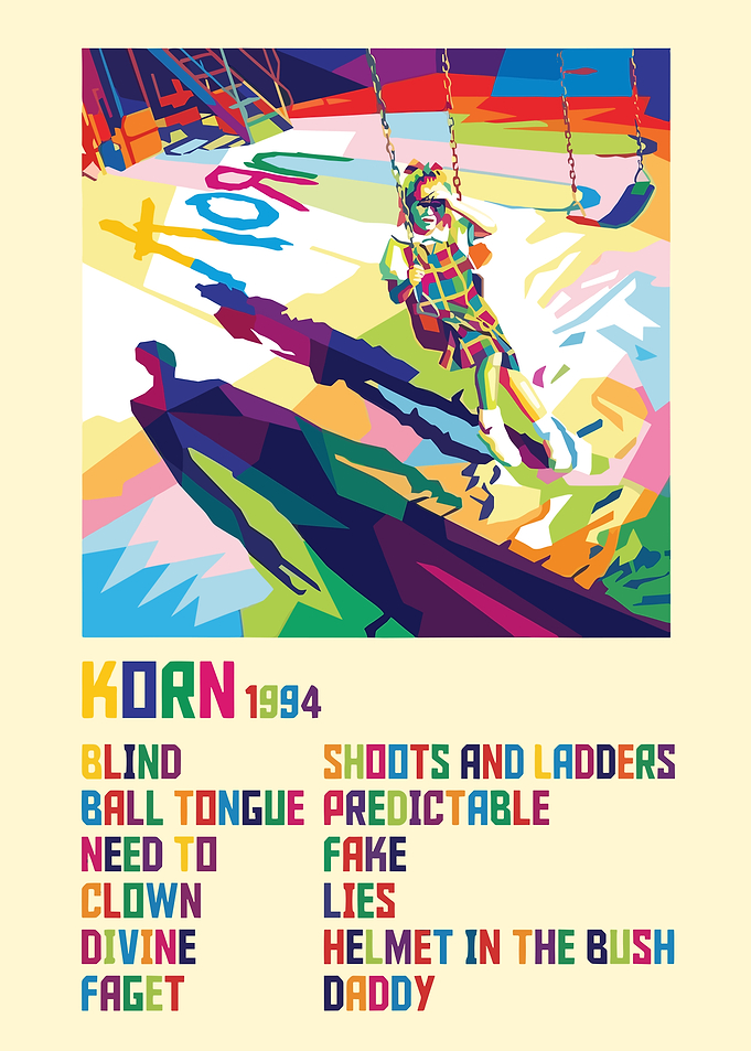 Korn 1994 Album Art