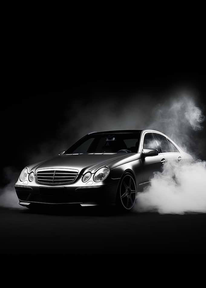 Mercedes E Class in Smoke