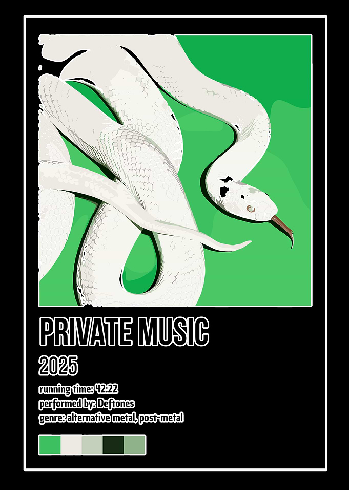Private Music 2025 Deftones Album Art