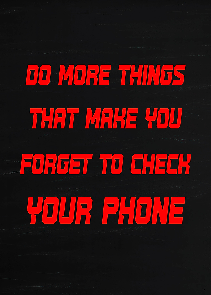 Inspirational Quote About Phone Usage