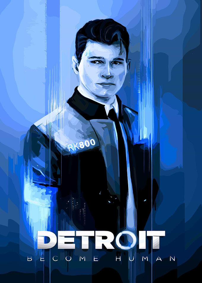 Detroit: Become Human Connor Poster