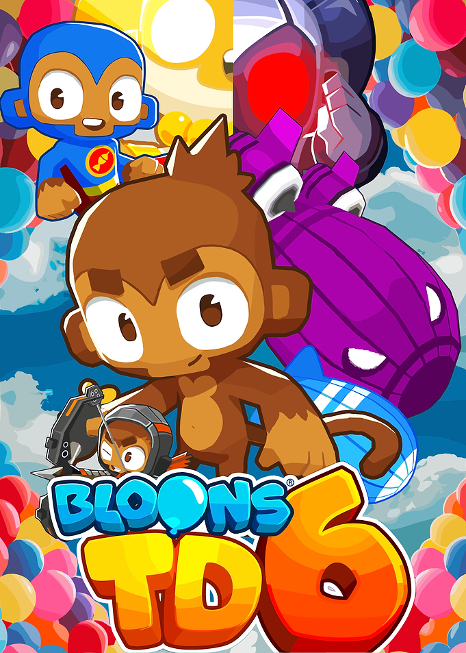 Bloons TD 6 Game Art