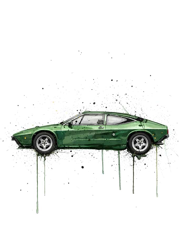 Lamborghini Urraco Verde Metallizzato