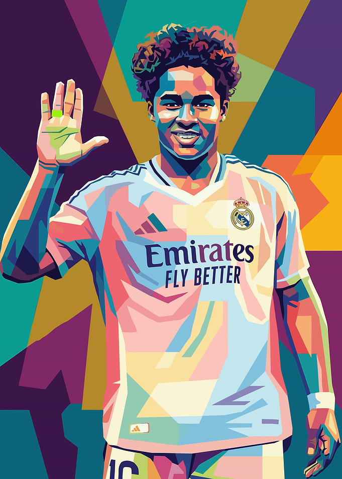 Endrick Wpap Pop Art