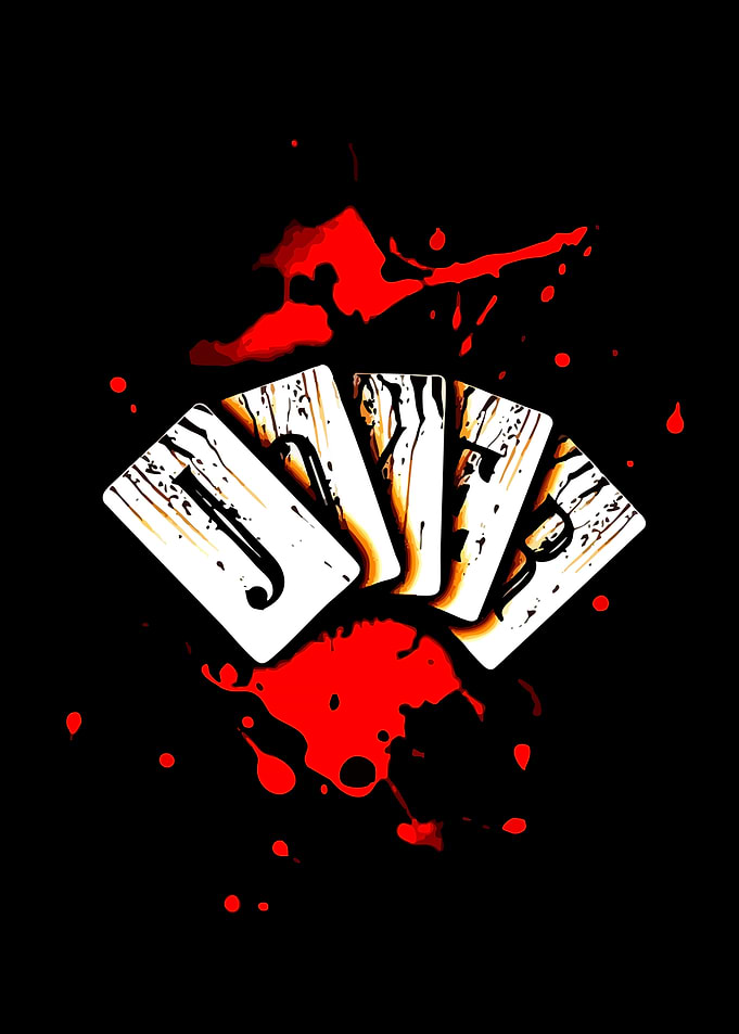 Bloody Playing Cards