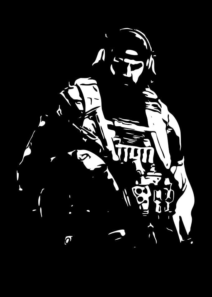 Soldier in Tactical Gear