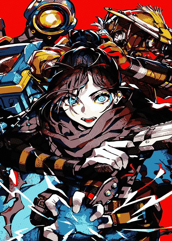 Apex Legends Wraith and Robots