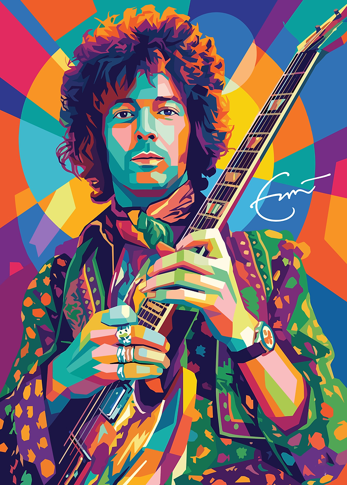 Eric Clapton Potrait
