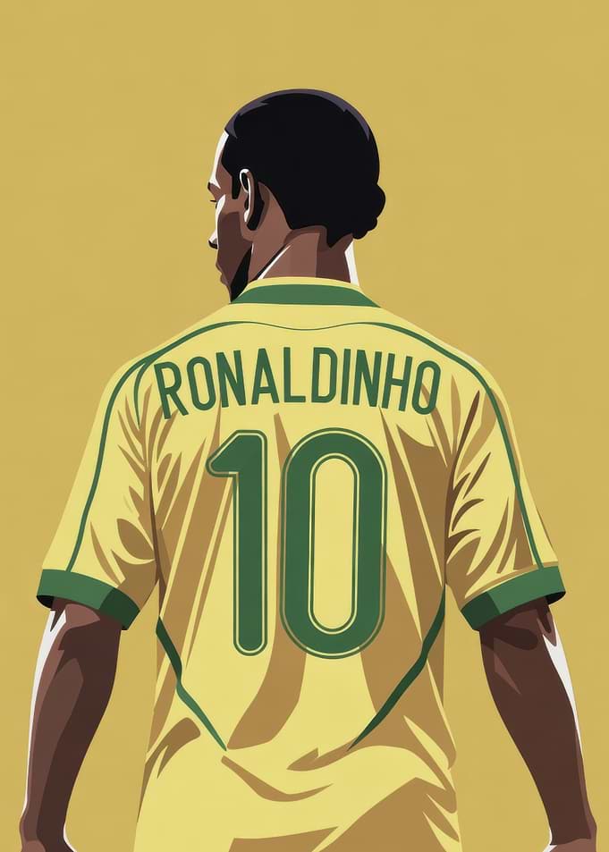 Ronaldinho Soccer Jersey