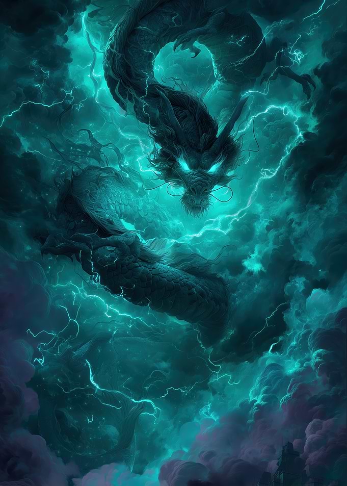 Dragon in a Thunderstorm