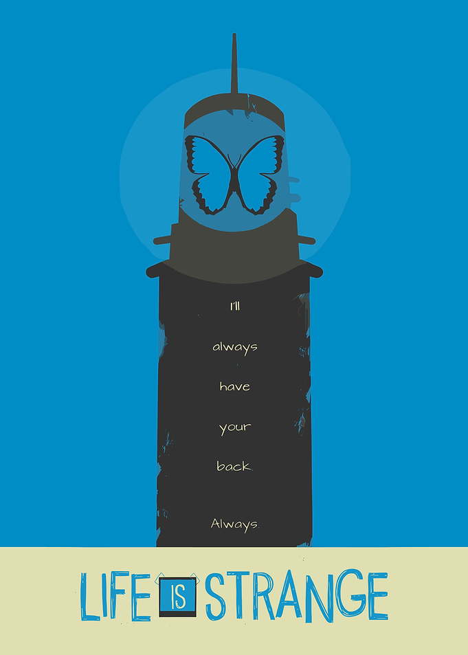 Life is Strange Butterfly Poster