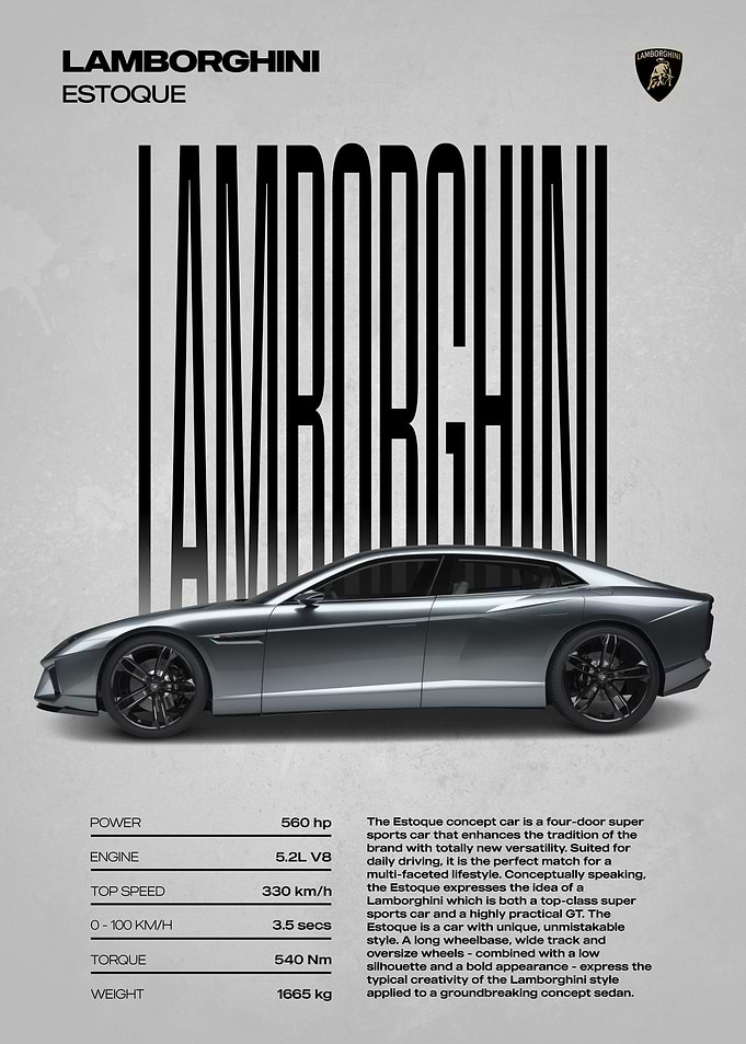 Lamborghini Estoque Concept Car