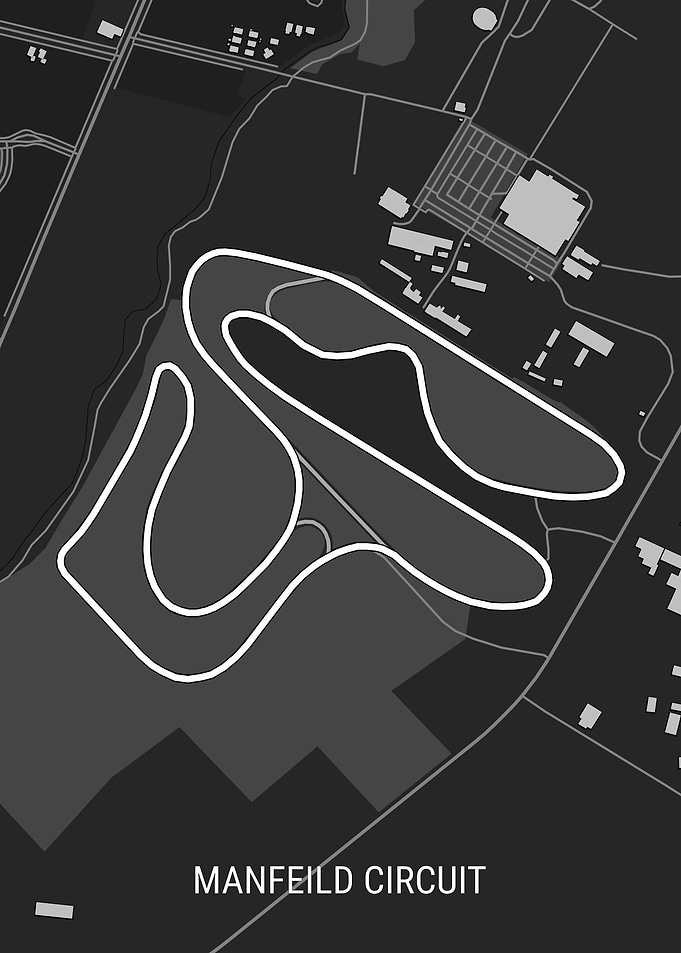 Manfeild Circuit Map