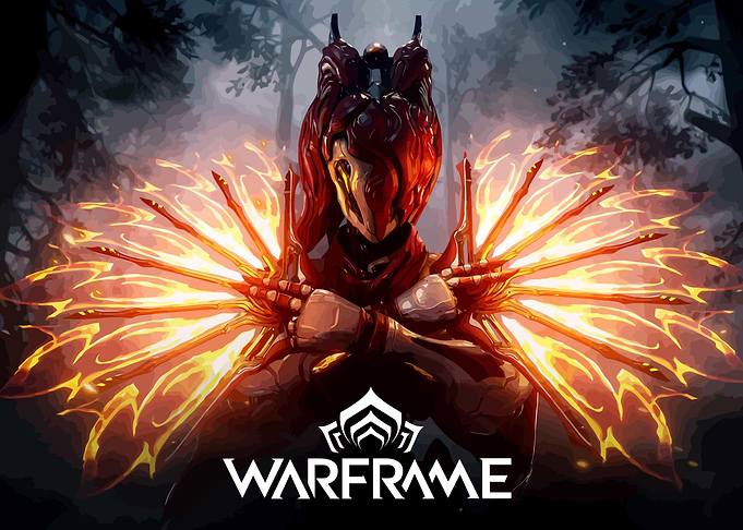 Warframe Landscape Game Character Art
