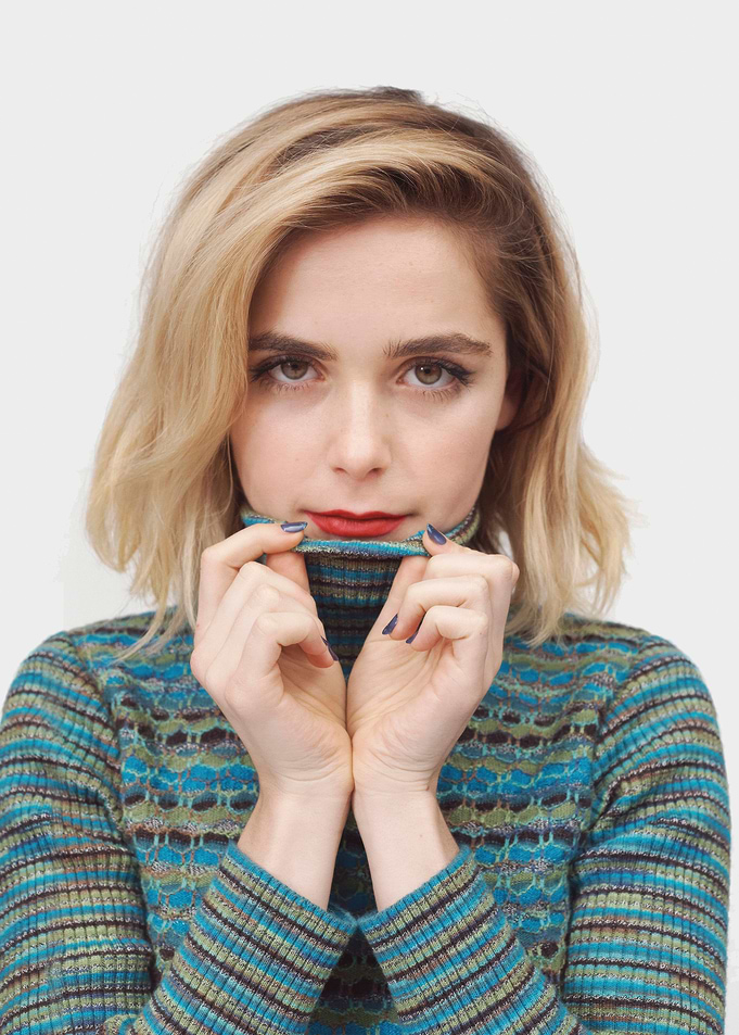 Kiernan Shipka in a Turtleneck