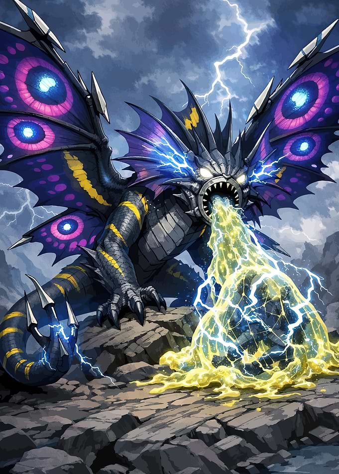 Dragon Breathing Lightning