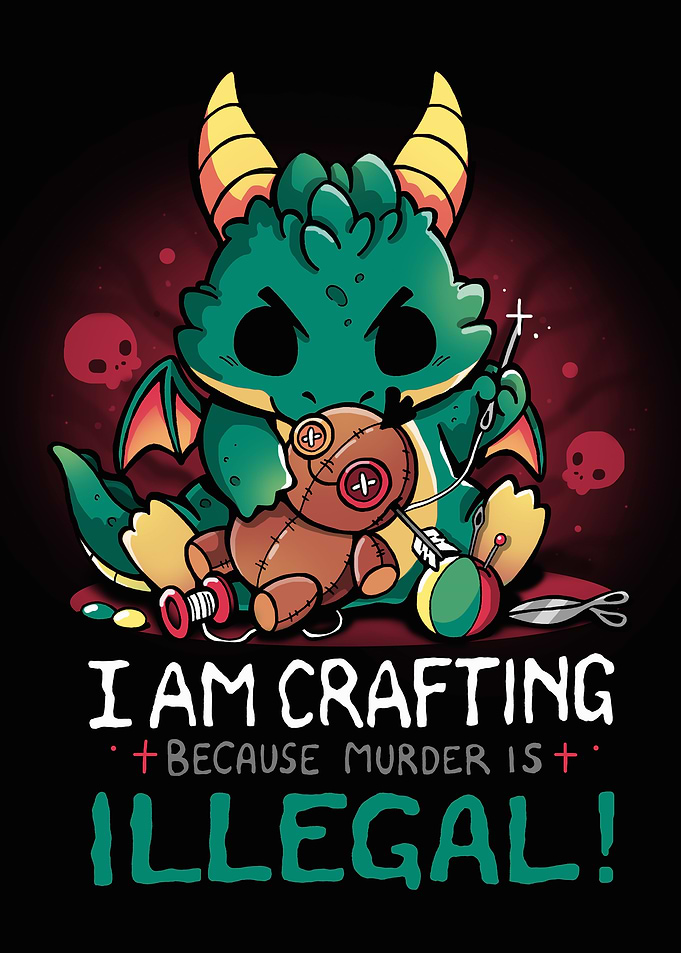 Cute Dragon Crafting Voodoo Doll