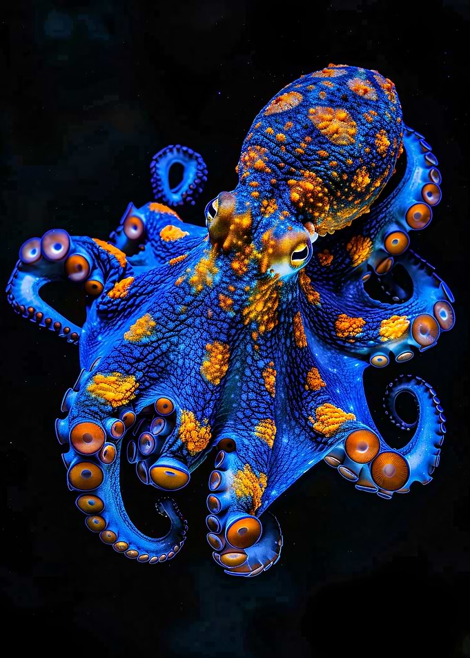 Neon Octopus