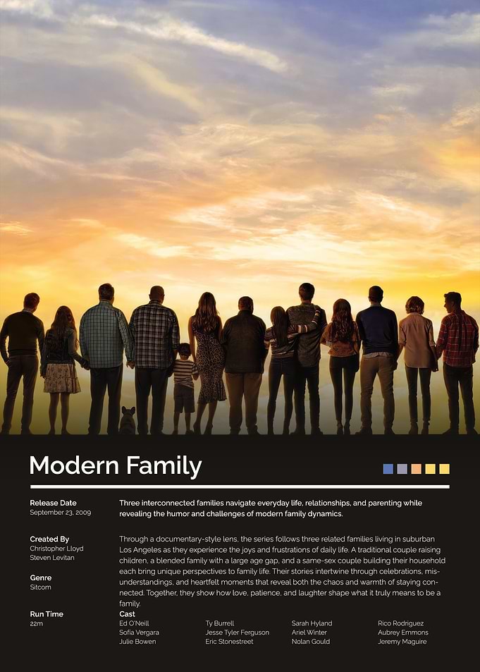 Modern Family TV Show Poster
