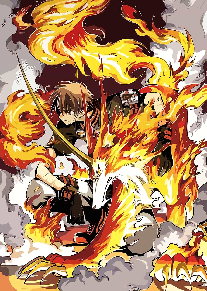 Boy and Fire Fox