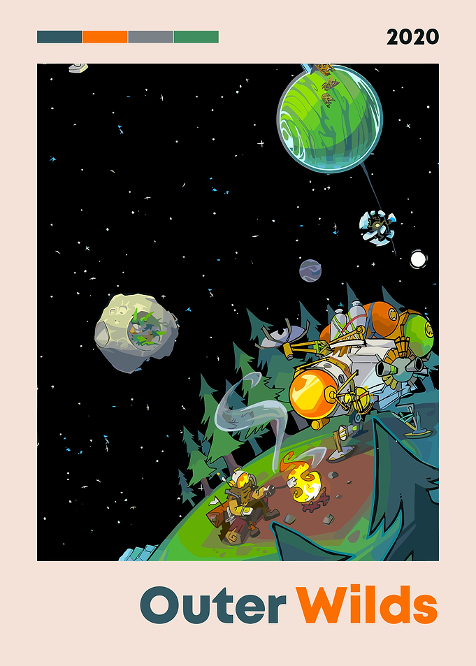 Outer Wilds Game Poster