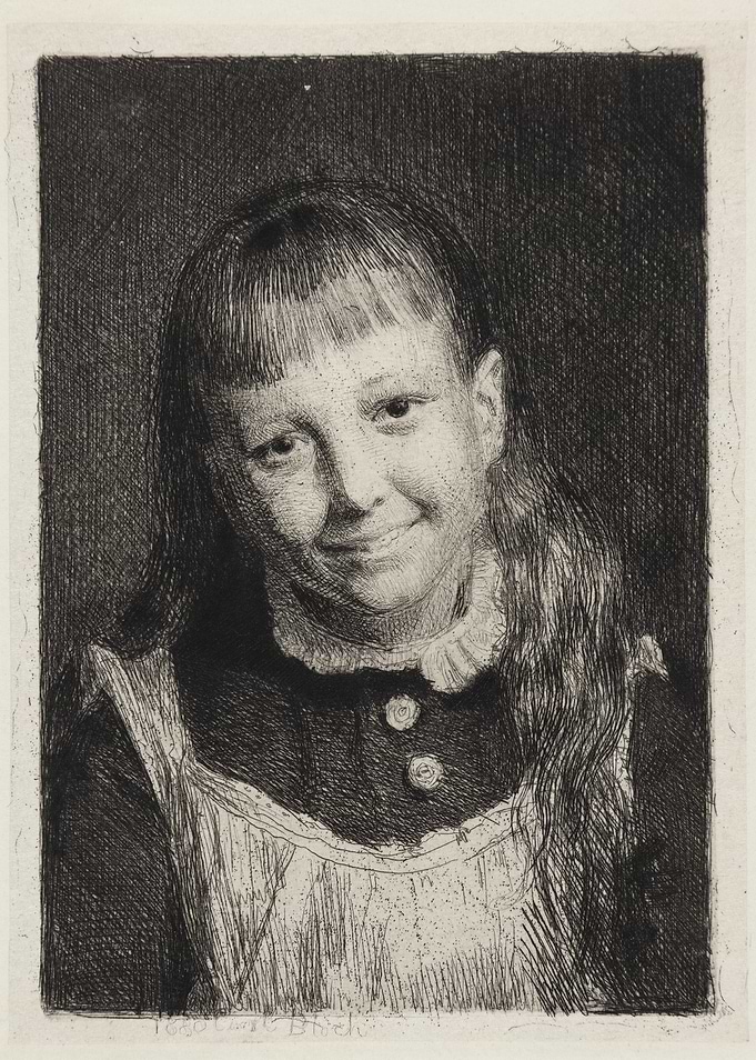 Portrait of a Smiling Girl