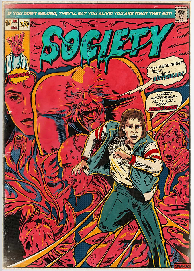 Society Comic Book Cover