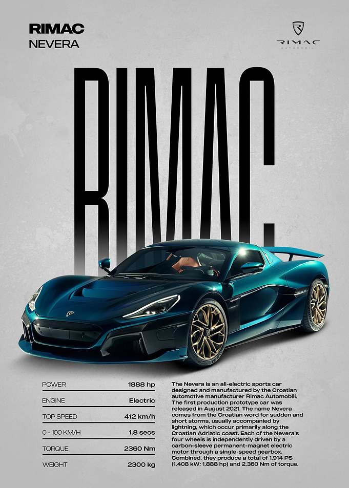 Rimac Nevera Electric Sports Car