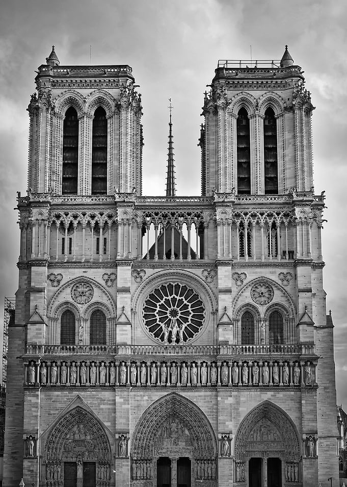 Notre Dame Cathedral Facade