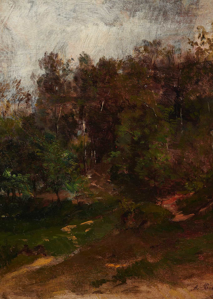Forest Path Painting