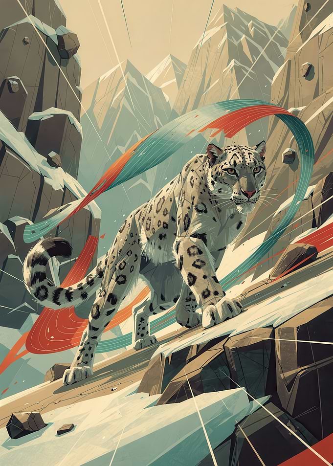 Snow Leopard Mountain King