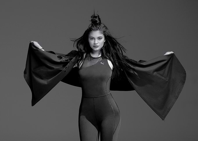 Kylie Jenner in Puma Athletic Wear