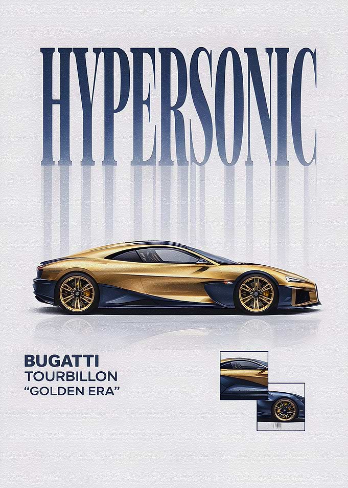Bugatti Tourbillon Golden Era Concept