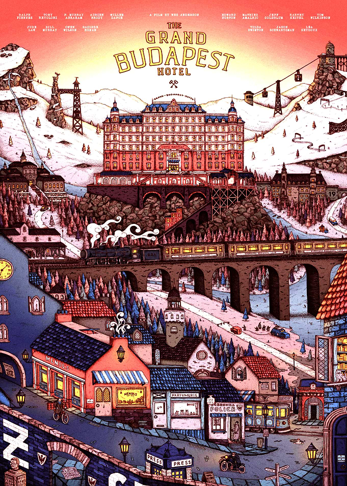 The Grand Budapest Hotel Movie Poster