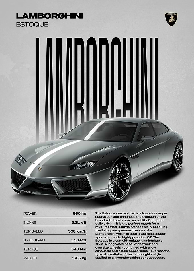 Lamborghini Estoque Concept Car