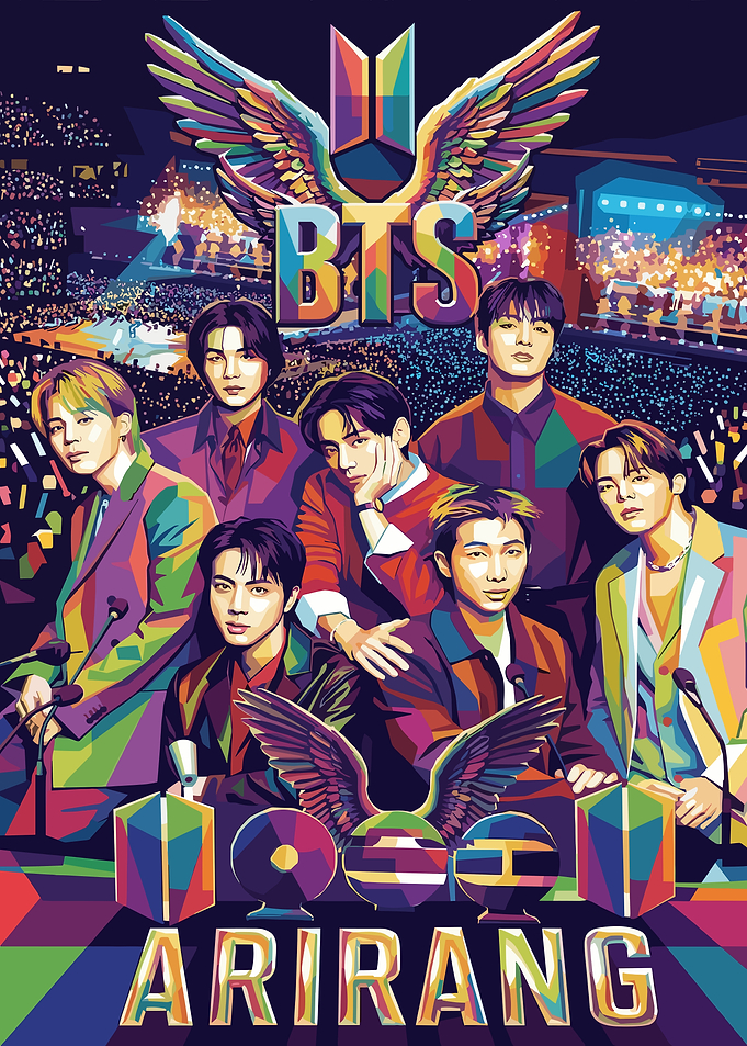 BTS Arirang Pop Art