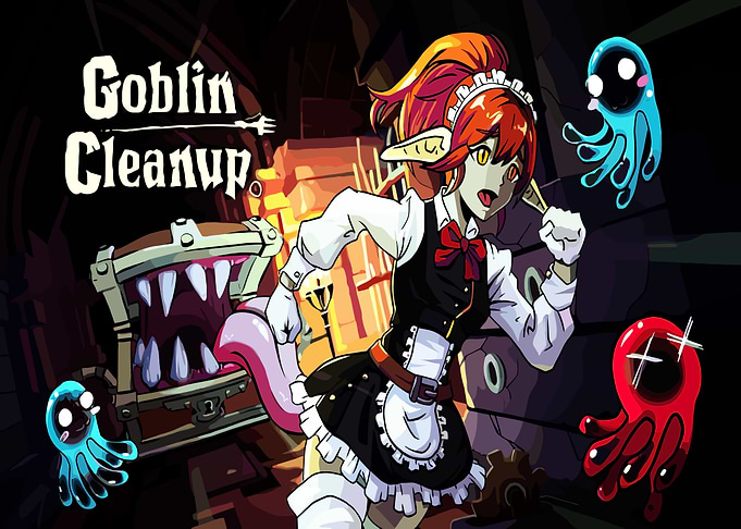 Goblin Cleanup Maid Character Art
