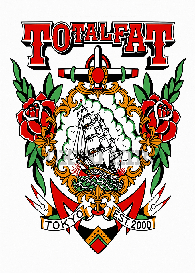 Traditional Tattoo Style Ship Design
