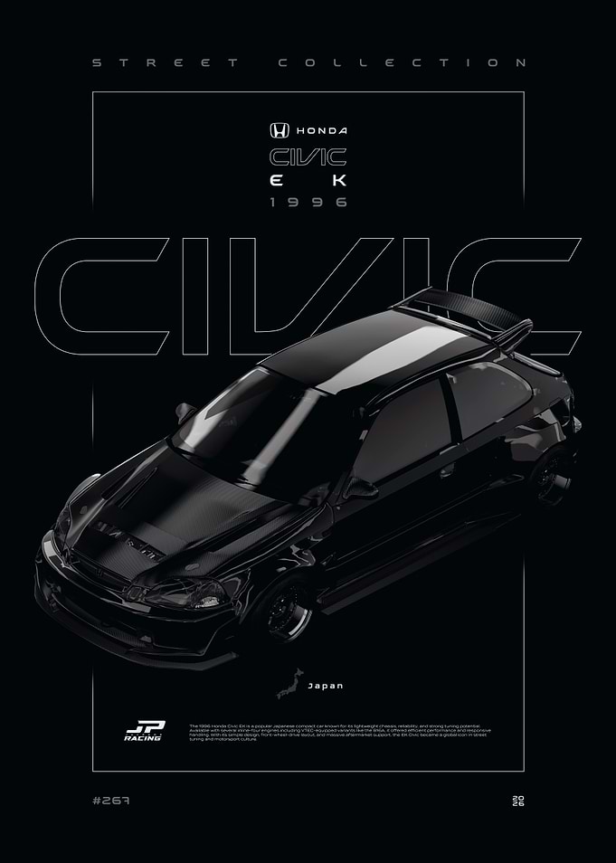 Honda Civic EK 1996 Street Collection