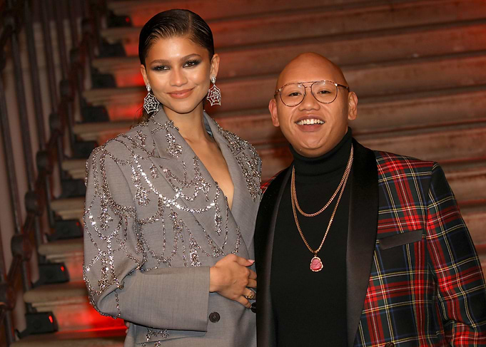 Zendaya and Jacob Batalon