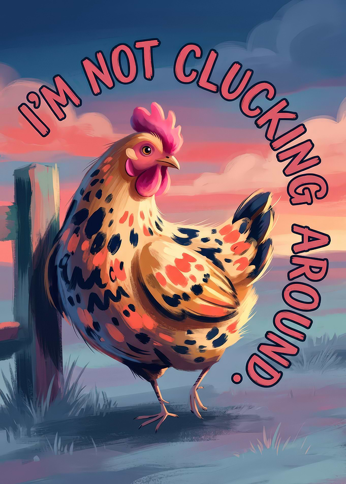 I'm Not Clucking Around