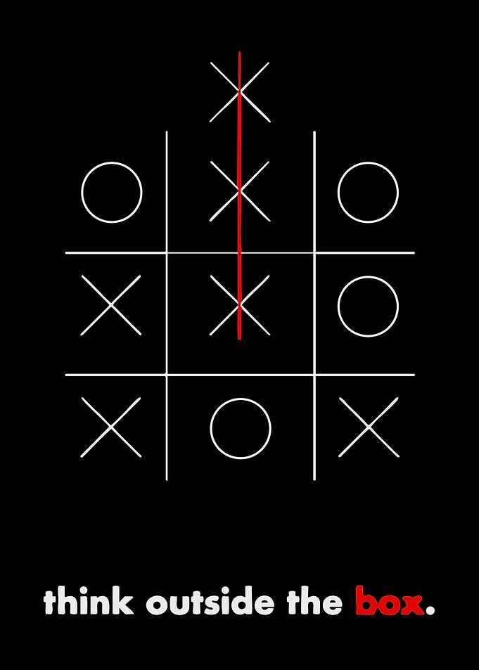 Tic-Tac-Toe 'Think Outside the Box'