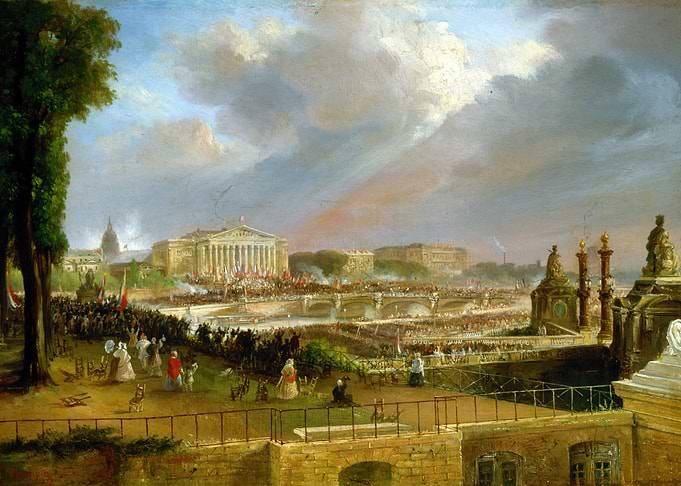 Parisian Celebration on the Seine