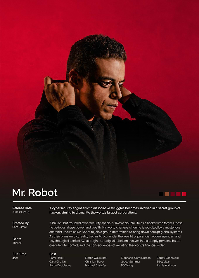 Mr. Robot TV Show Poster