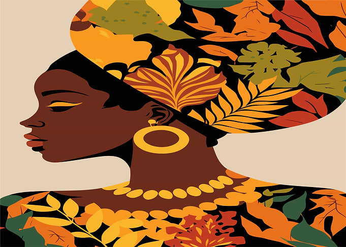 Autumn Woman Portrait