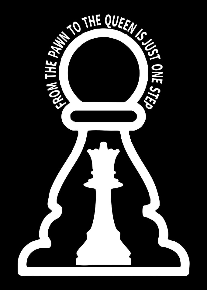 Pawn to Queen Chess Transformation