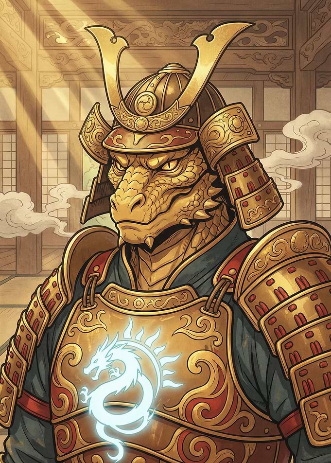 Dragon Samurai Warrior
