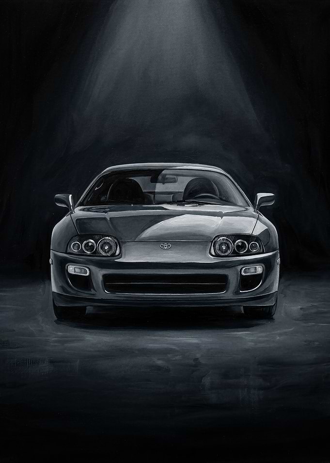 Toyota Supra Painting